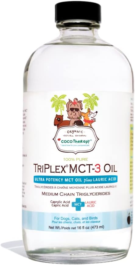 CocoTherapy Triplex MCT-3 Huile, Non-OGM, 100% Pure et Naturel, 16 oz.