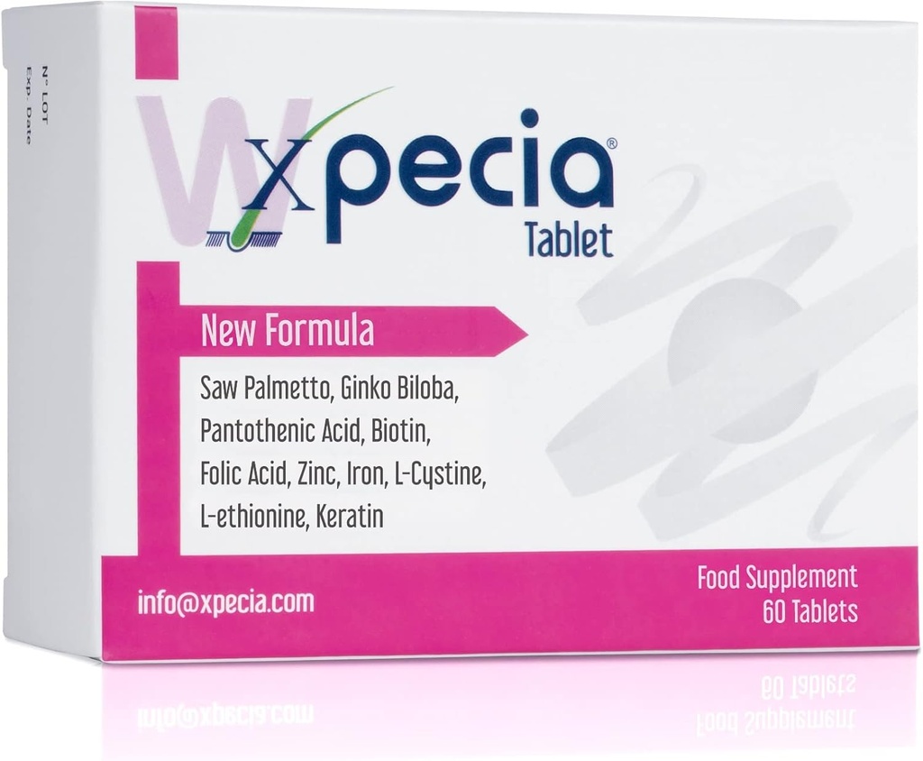 XPECIA POUR LES FEMMES ANTI HAIR LOSS & DHT BLOCKER & NEW HAIR GROWTH FORMULA (60 comprimés)