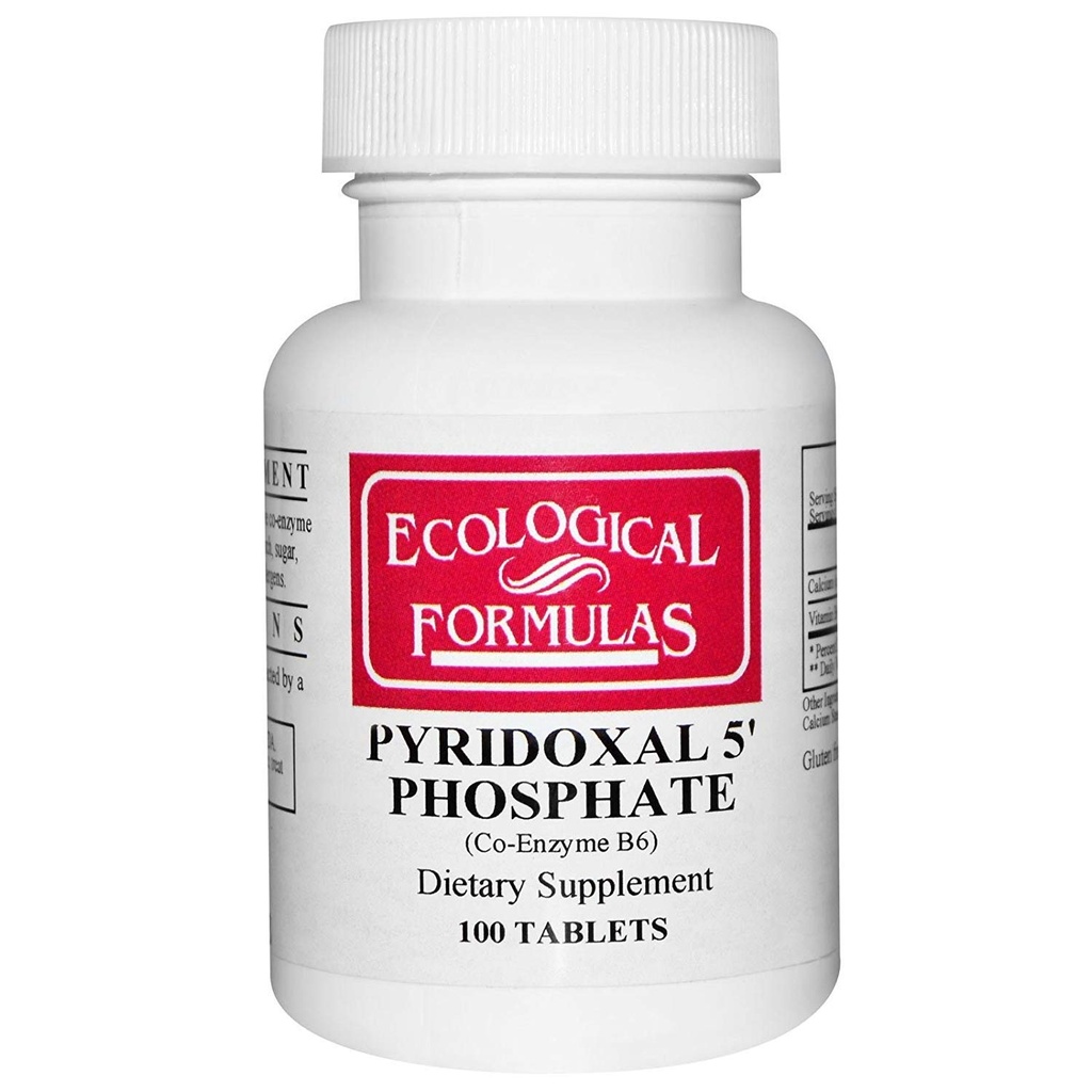 Recherche cardiovasculaire Pyridoxal-5-Phosphate Comprimés, 100 Nombre
