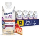 Veillez à ce que Max Protein Shake-Cake Cerise prêt à boire 30g Protéines pour la santé musculaire 1g Sucre, 4g Fibre
