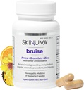 Skinuva® Bruise - Supplément pour Bruising et Gonflement - Un remède homéopathique pour Bruis Formulé avec Arnica, Bromelain et Zinc - 14 Capsules (7 jours de traitement)