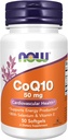 MAINTENANT Compléments alimentaires, CoQ10 50 mg, Classe pharmaceutique, Forme All-Trans produite par Fermentation, 50 Softgels