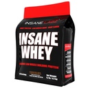 Insane Labz Insane Whey, 100% Muscle Building Whey Protein, BCAA Profil Amino, Mass Gainer, Remplacement des repas (chocolat, 120 portions)