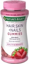 Nature's Bounty Optimal Solutions Cheveux, peau, ongles Gummies (230 comte)