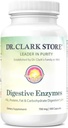 Dr Clark Supplément enzymatiques digestifs – 700mg, 100 Capsules de gélatine, soutient la digestion saine et l'absorption des nutriments