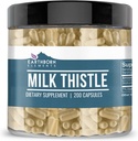 Éléments terriens Thistle de lait 200 Capsules, pures et non diluées, sans additifs