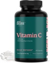 Vitamine C 1000mg - Supplément Vitamine C de haute puissance pour le soutien immunitaire quotidien avec des bioflavonoïdes Rose HIPS & Acerola - Non-OGM Vérifié et sans gluten, 180 VegCaps.
