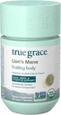True Grace Mushroom Lion's Mane Cerveau, Nerve & Soutien cognitif - 60 Capsules de Compte - Organique
