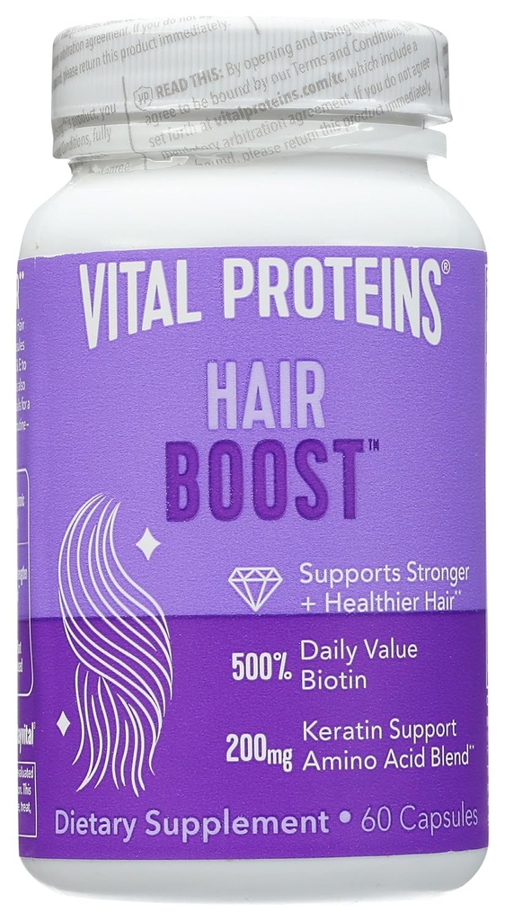 Gélule boost capillaire de protéines vitales, 60 CT