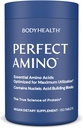 BodyHealth PerfectAmino Comprimés (150 ct), Acide Amino essentiel avec BCAAs + Lysine, Phénylalanine, Thréonine, méthionine, Tryptophane, Supplément pour la production de masse musculaire, récupération et force