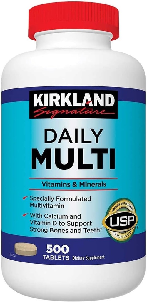 Kirkland Signature quotidienne Multi, 500 comprimés