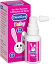 NAVEH PHARMA® Nettoyer les oreilles Bébés Spray d'élimination rapide des cires d'oreilles Découpe et dissout la cire d'oreille en seulement 1 traitement.