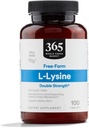 Marché des aliments entiers, L-Lysine Double Force, 100 Nombre