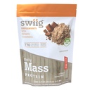 Swiig Masse Constructeur Poudre de protéines, Chocolat, Pas d'ingrédients OGM, Pas d'arôme artificiel, Couleurs ou édulcorants, Pas de remplissage, 3.3 Pound Bag