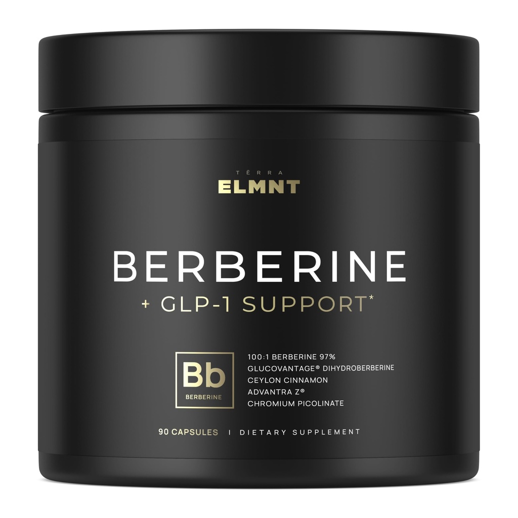 141 500 mg GLP-1 Berberine Supplément de perte de poids + Dihydroberberine, Ceylan Cinnamon, Chromium Picolinate, Bitter Melon - 100x Strength Berberine 1500mg pilules naturelles pour femmes