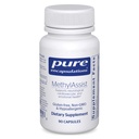 Encapsulations pures MéthylAssist 90's - Complexe vitamine B - Soutien à la méthylation* - Santé du coeur et du cerveau - Sans OGM et sans gluten - 90 capsules
