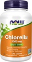 NOW Foods Supplements, Chlorella 1000 mg with naturally occurring Chlorophyll, Beta-Carotene, mixed Carotenoids, Vitamin C, Iron and Protein, 120 Tablets