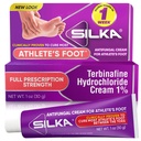 SILKA Crème antifongique, traitement des pieds antifongiques cliniques, traitement des démangeaisons et des vers, résistance maximale, soulagement rapide des démangeaisons et des brûlures, 1 Oz