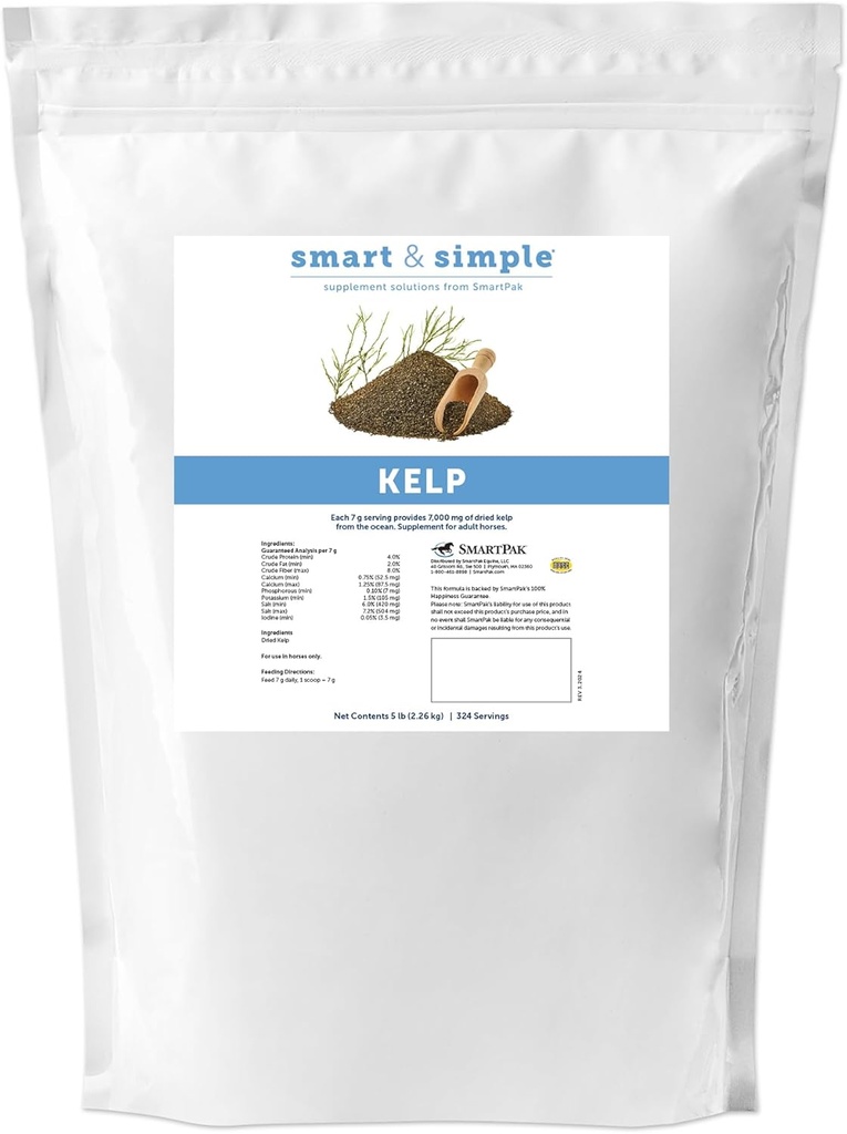 Repas Kelp intelligent et simple pour les chevaux
