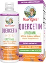 MaryRuth Organics Quercetin | Sugar Free | Liquid Quercetin 500mg Immune Support for Adults | Inflammation Supplement | Immune Defense | Cellular Health | Vegan | Non-GMO | Gluten Free | 15.22 Fl Oz