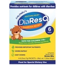 DiaResQ Diarrhée et immunosoutien Mélange de boisson de colostrum pour enfants (1+ ans) Paquet de 6, soulagement apaisant, aide à rétablir la fonction normale intestinale, antibiotique et sans médicament, sans gluten, vanille parfumée
