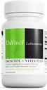 DAVINCI Labs - Inositol + Vitex Plus - Supplément alimentaire pour soutenir l'équilibre hormonal et la fonction ovarienne saine - Végétarien, sans gluten, sans soja - 120 capsules