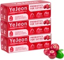 YeJeon Cranberry Probiotiques pour les femmes - PH Balance, digestif, UT et santé féminine - 40 milliards CFU - 5 souches uniques pour les femmes - Probiotique biologique pour la santé vaginale des femmes-3 emballages