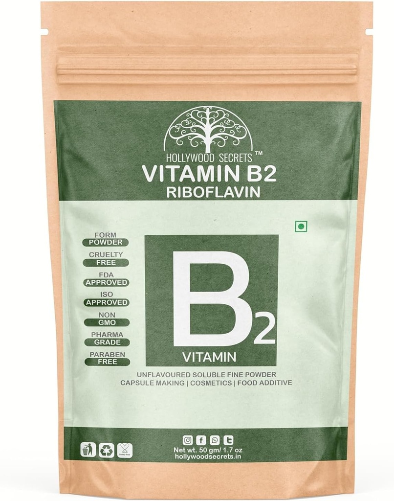 SUP Vitamine B2 Riboflavine en poudre 50gm
