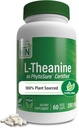 Santé Thru Nutrition L-Theanine 200mg 60 Vegecaps Certifié PhytoSure.