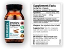 DR WAKDE'S Devdaru Capsules (Cedrus deodara, 60 Veg Caps, supplément à base de plantes, ayurvédique, tous naturels, végétaliens)