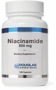 Douglas Laboratories Niacinamide de la vitamine B3 pour soutenir la santé cardiovasculaire de 100 capsules