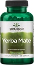 Swanson Yerba Mate (4:1) Soutien de la vitalité énergétique 125 Milligrammes 120 Capsules