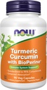 MAINTENANT Suppléments, Curcumine curcumine avec BioPerine, prise en charge du système immunitaire, standardisé à 95% Curcuminoides, Absorption améliorée*, 90 Capsules de Veg