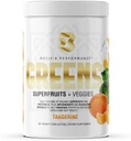 Motiv-8, Greens Superfruits & Veggie Superfood Powder Supplement, Antioxidant, Fiber, Sugar-Free, 30 Servings (Tangerine, 30 Servings)