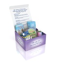 Trois Lollies Preggie Gift Box - Natural, Grossesse Nausée Relief Essentials with Anti-Maladie Lozenges, Packets d'hydratation, Ginger Capsules, & Anti-Nauséa Bands for Morning Sickness