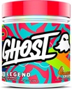 GHOST Légende Poudre pré-entraînement, crème orange - 30 portions – Pré-entraînement pour les hommes et les femmes avec Choline, L-Citrulline, et Beta Alanine pour l'énergie et Focus