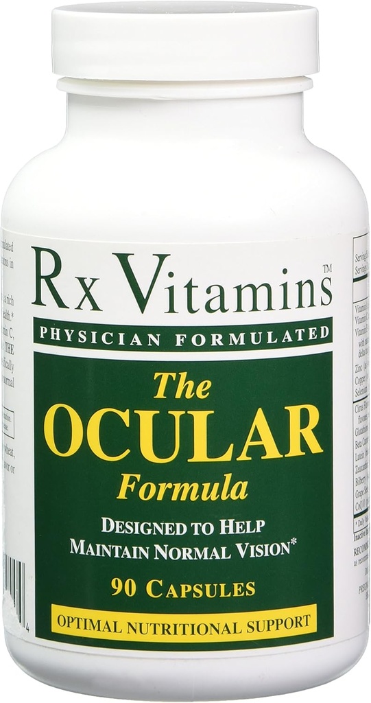 Rx Vitamines La formule oculaire supplément alimentaire, 90 capsules