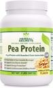Secrets à base de plantes Poudre de protéines de pois Flaveur de caramel 2 lb (non-OGM) - Soutienne la production d'énergie et la croissance musculaire - favorise la fonction cardiaque et rénale*