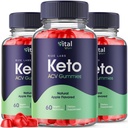 rize labs - Vital Ketogenic Keto Gummies for Advanced Weight Loss - Slimming Belly Fat Diet Gummy (180 Gummies)