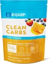 Equip Foods Nettoyer les glucides (en anglais) 15+ Fruits et miel Superfood Powder (en anglais) Post Workout Recovery Powder (en anglais) Antioxydants, supplément glucidique (en anglais)