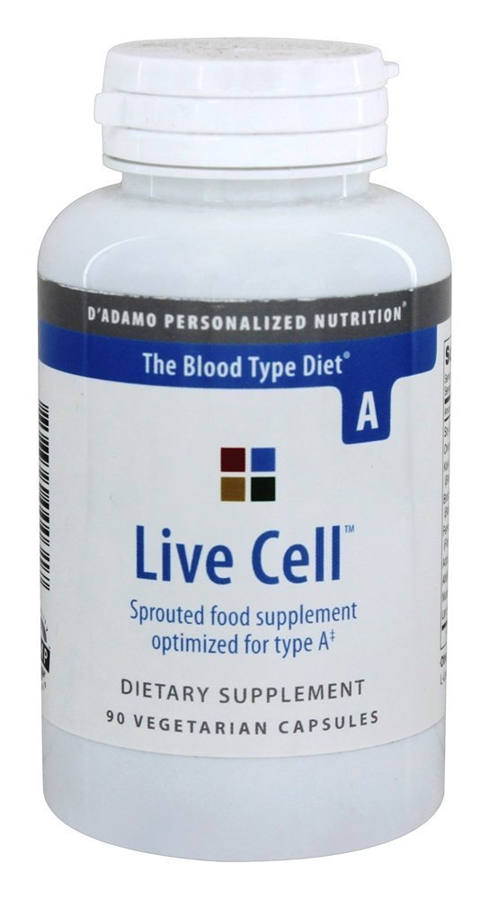 D'Adamo Personalized Nutrition - Live Cell A 90 vcaps
