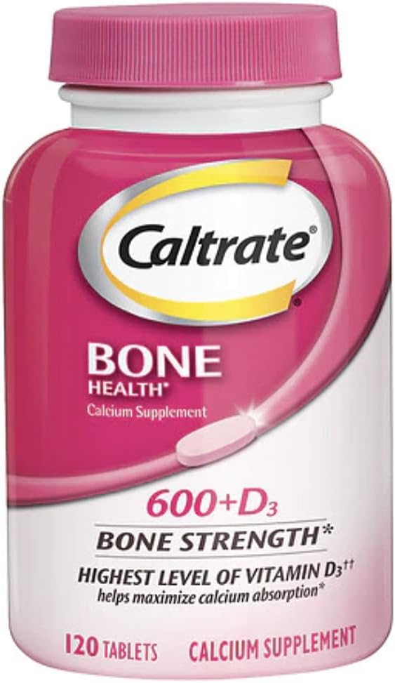 Calcium et vitamine D 600+D3, 120 comprimés