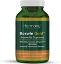 Harmony Nutraceuticals Boswin Gold Liposomal - plus grande puissance Bioactivité maximale La classe clinique du Dr Gumman synergique avec le curcuma et la tripérine