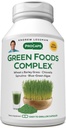 ANDREW LESSMAN Green Foods Complex 180 Capsules - Fournitures Blocs de construction pour la croissance saine des tissus, soutien du foie. 100 mg Chacun de l'orge, l'herbe de blé, les algues vertes bleues, Chlorella, Spiruline