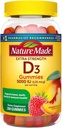 Nature faite extra-résistance vitamine D3 5000 UI (125 mcg) Gummies (200 Nombre)