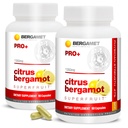 Citrus Bergamot SuperFruit PRO+ avec extrait de feuille d'olive - 47% BPF - 80% Polyphénols - 675mg par portion - Mondes les plus forts - soutenu par des études cliniques - Fabriqué aux États-Unis - 180 capsules