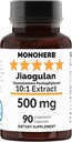 Extrait de Jiaogulan 500 mg - 90 gélules - Gynostemma Pentaphyllum - 90 portions