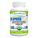 Power By Naturals SeaMoss Plus - USDA Capsules bio de mousse de mer irlandaise avec/sauvage Harvested Irish Seamoss, Bladderwrack & Burdock Root Immunity Supplement Sea Moss Pills for Adult 60Ct - 1 Pack