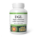 Facteurs naturels DGL Chewable - Supplément de soutien digestif avec extrait de racine de réglisse - Comprimés à mâcher soutenir le doublage et la santé de l'estomac - Non-OGM et sans gluten - 90 comprimés à mâcher (90 portions)