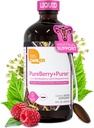 Zahler PureBerry+Purse, Feuille de framboise liquide et purée de Sheperd, renforce tissu utérin, certifié Kosher, 8OZ